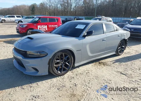 2022 Dodge Charger R/T из США, поврежденный, VIN 2C3CDXCT9NH125974